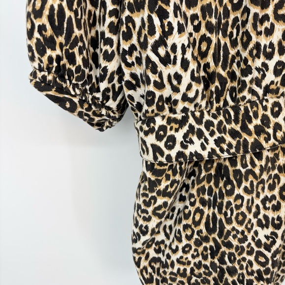 Chloe‎ Leopard Print Coat Size 8 Y2K Animal Print Glam Baddie - Picture 6 of 15